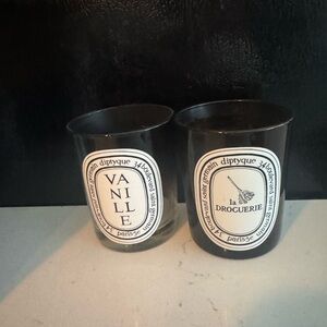 Diptyque Black Candle Set